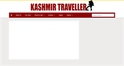 Desktop Screenshot of kashmirtraveller.com