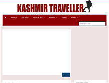 Tablet Screenshot of kashmirtraveller.com